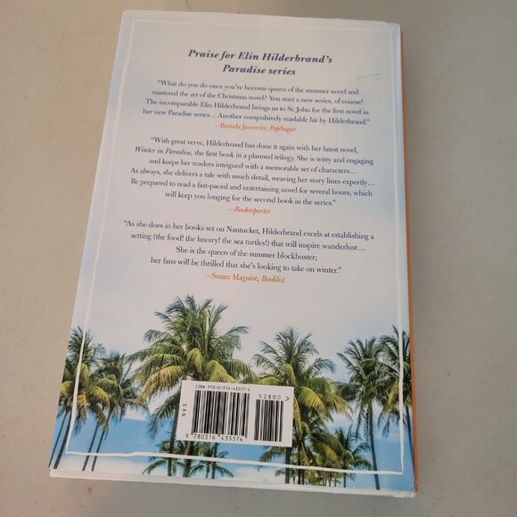 WHAT HAPPENS IN PARADISE BEACH READ HARDCOVER NOVEL BY ELIN HILDERBRAND - EUC - Picture 3 of 4